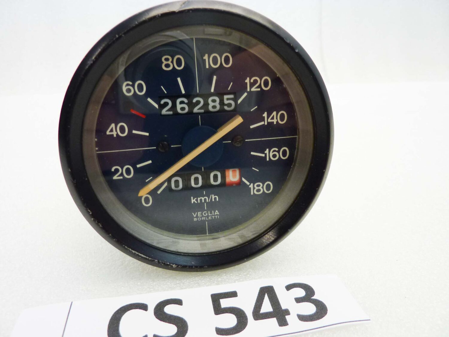 Contachilometri Guzzi V35 V50 strumentazione conta chilometri Veglia Borletti - immagine 2