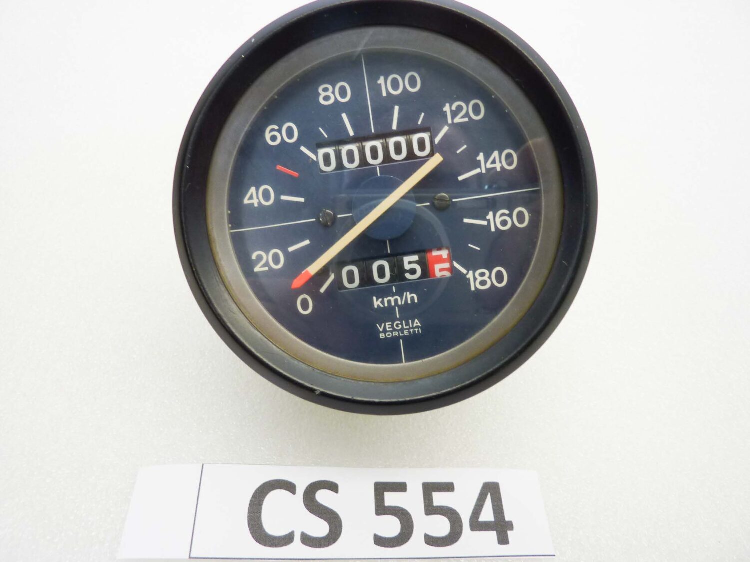 Contachilometri Guzzi V35 strumentazione conta chilometri Veglia Borletti NUOVO fondo di magazzino