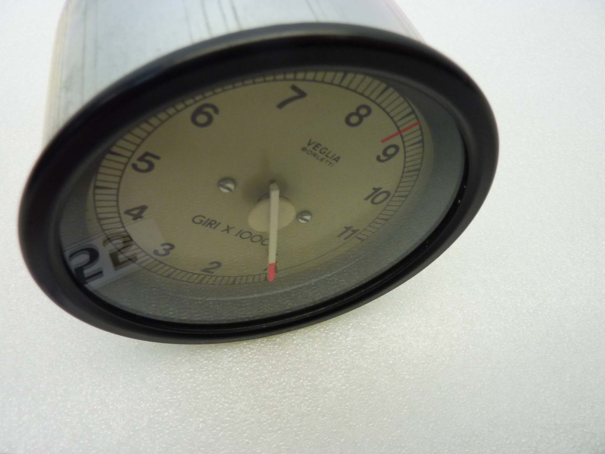 Contagiri Veglia Competizione Guzzi strumentazione conta giri diam per foro da mm 100 guzzi e varie marche di moto Veglia Borletti NUOVO fondo di magazzino - immagine 12