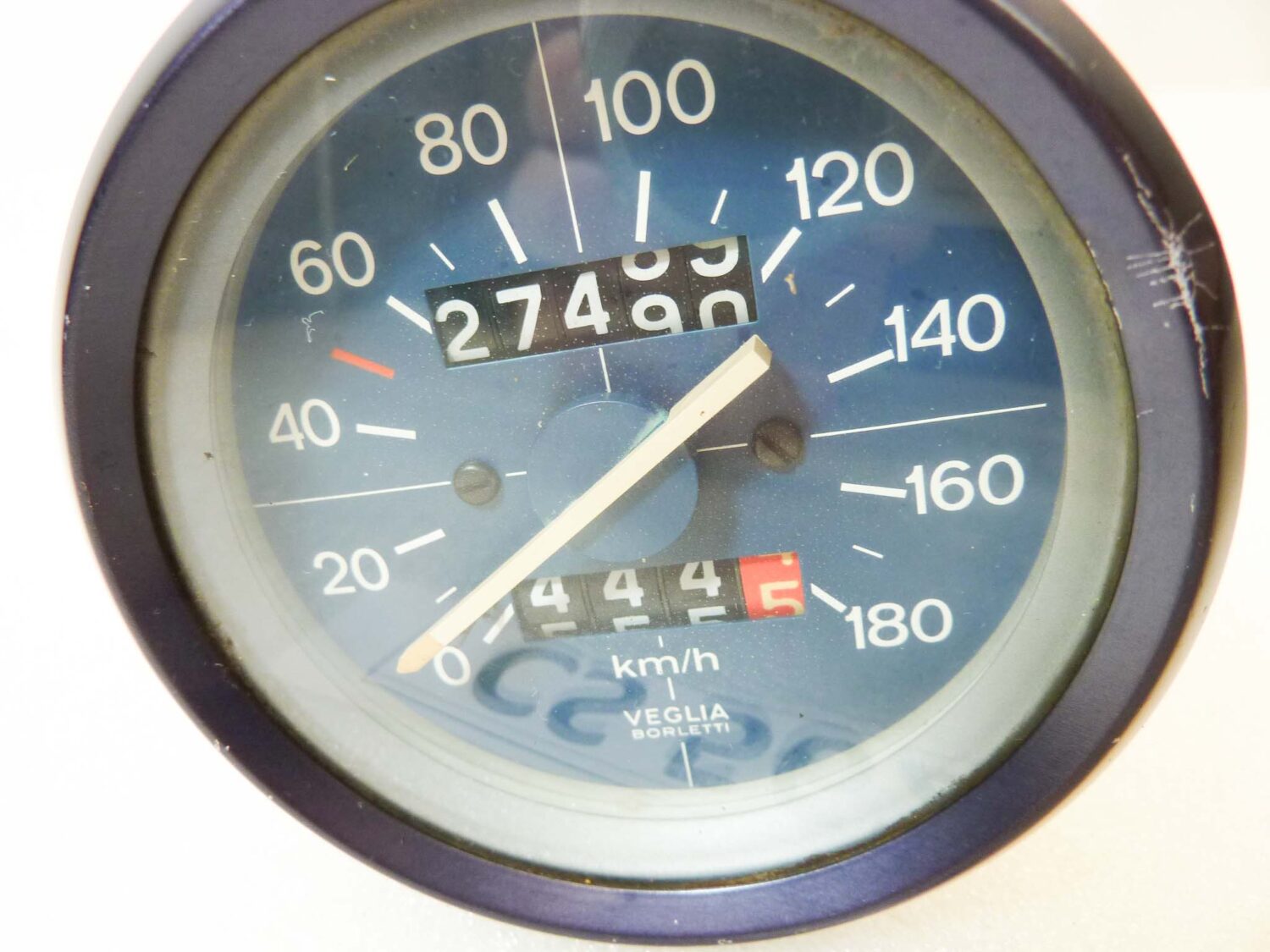 Contachilometri Guzzi V35 strumentazione conta chilometri Veglia Borletti - immagine 3