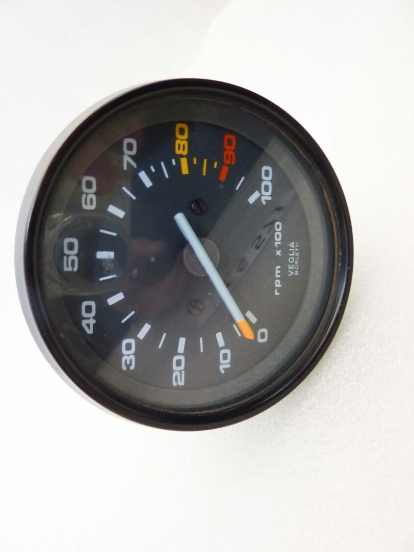 Contagiri Guzzi V35 III strumentazione conta giri Veglia Borletti - immagine 3