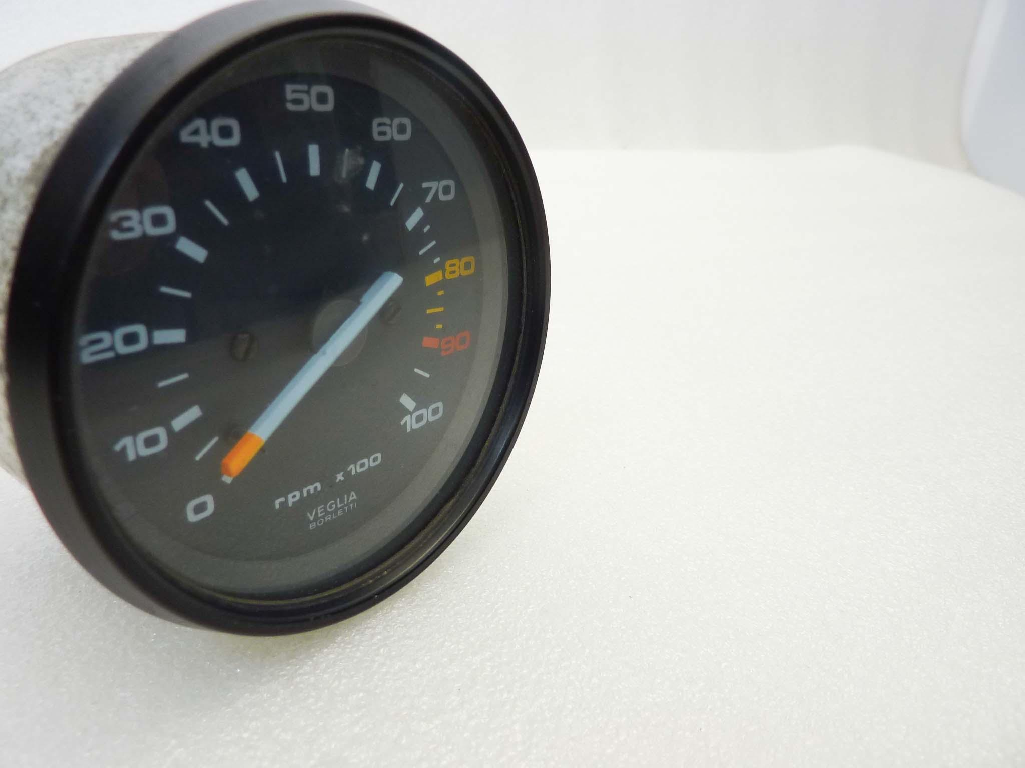 Contagiri Guzzi V35 III strumentazione conta giri Veglia Borletti - immagine 4