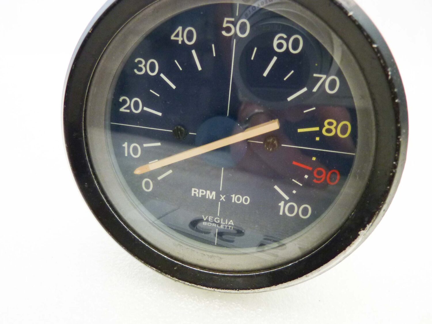 Contagiri Guzzi V35 V50 V65 I serie strumentazione conta giri Veglia Borletti - immagine 4