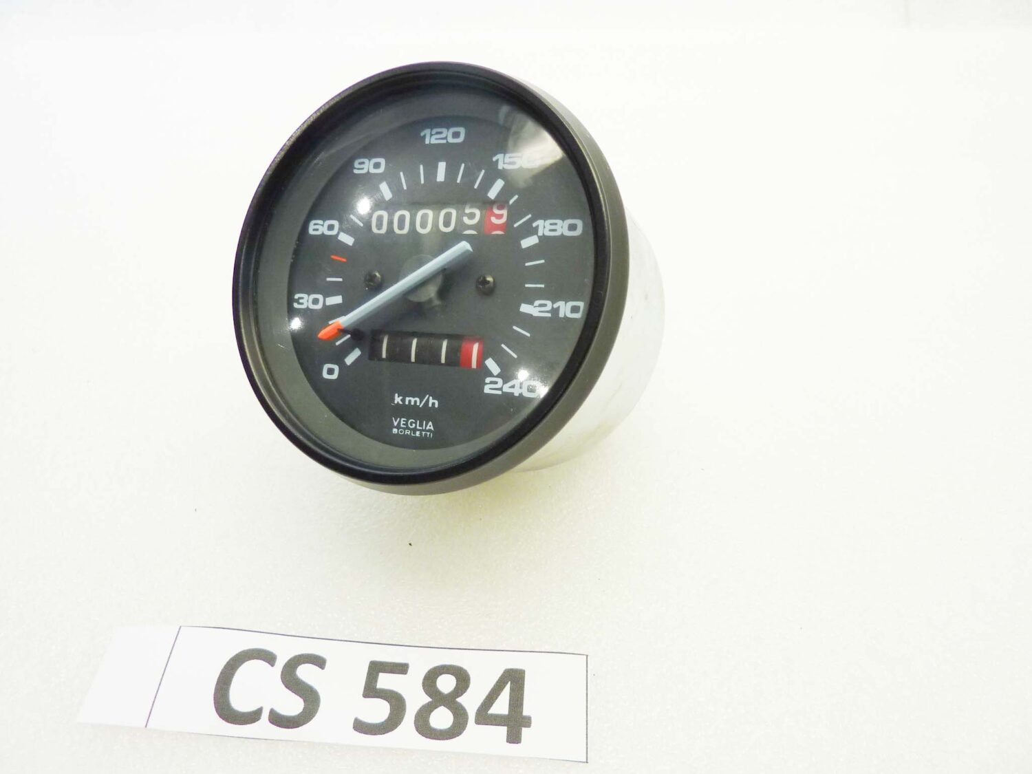 Contachilometri Guzzi 30761530 Quota 1000 850 750-S, 750-S3, 850-T, T3, T4, LM-1, LM-2, LM-3, LM-1000, 1000S, 1000-SP, V 1000-G5, Convert, 850 T5, Cali-3, SP-2, Cali-2, Mille GT strumentazione conta chilometri Veglia Borletti NUOVO fondo di magazzino - immagine 5