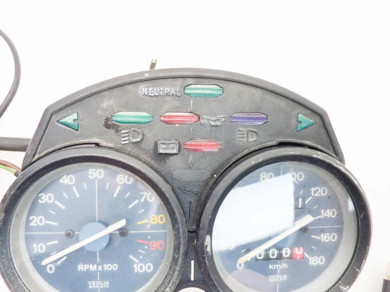 Cruscotto completo Guzzi V35 strumentazione come da foto - immagine 9