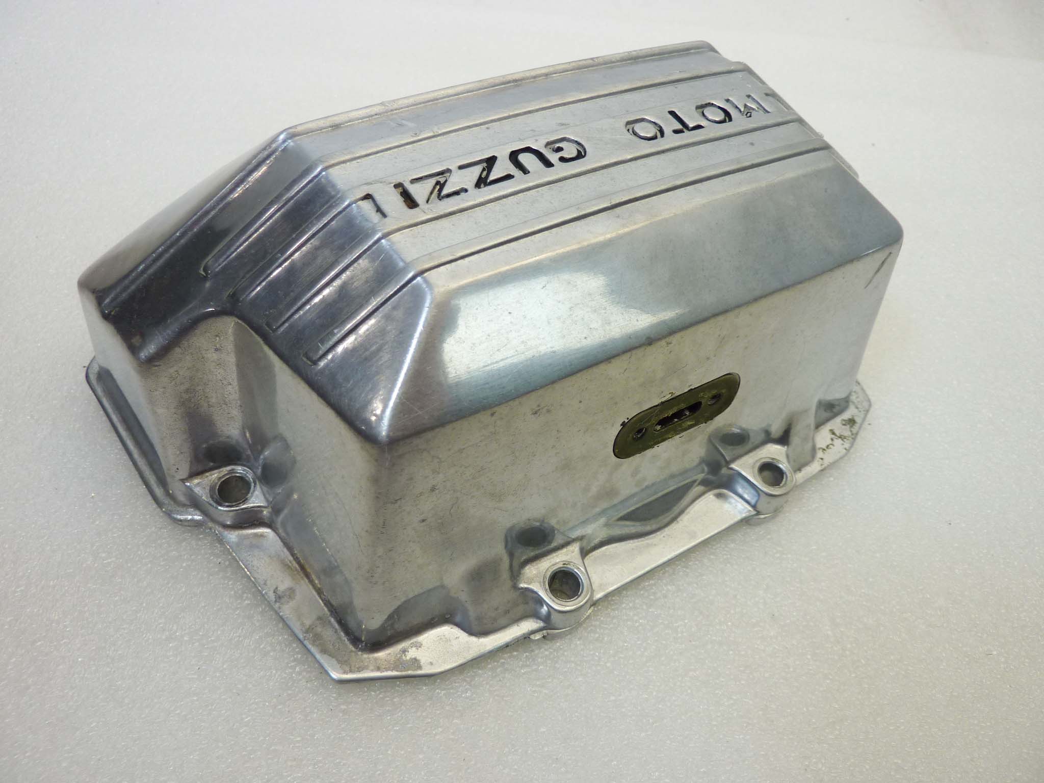 Coperchio punterie sinistro Guzzi California I.E. con foro sonda temperatura motore cod 14023560 coperchio valvole testata - immagine 6