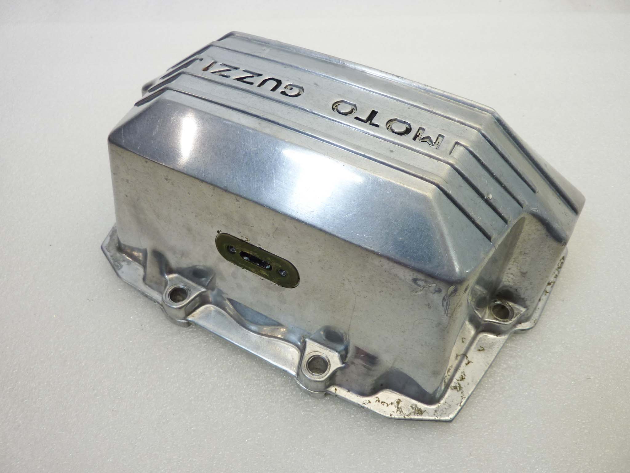 Coperchio punterie sinistro Guzzi California I.E. con foro sonda temperatura motore cod 14023560 coperchio valvole testata - immagine 7