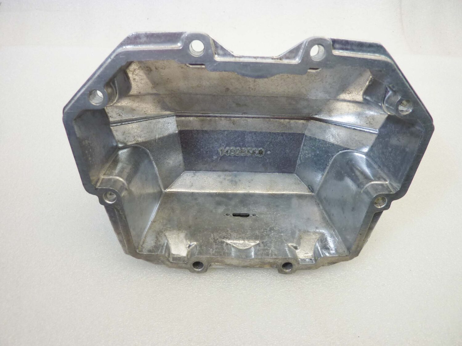 Coperchio punterie sinistro Guzzi California I.E. con foro sonda temperatura motore cod 14023560 coperchio valvole testata - immagine 12