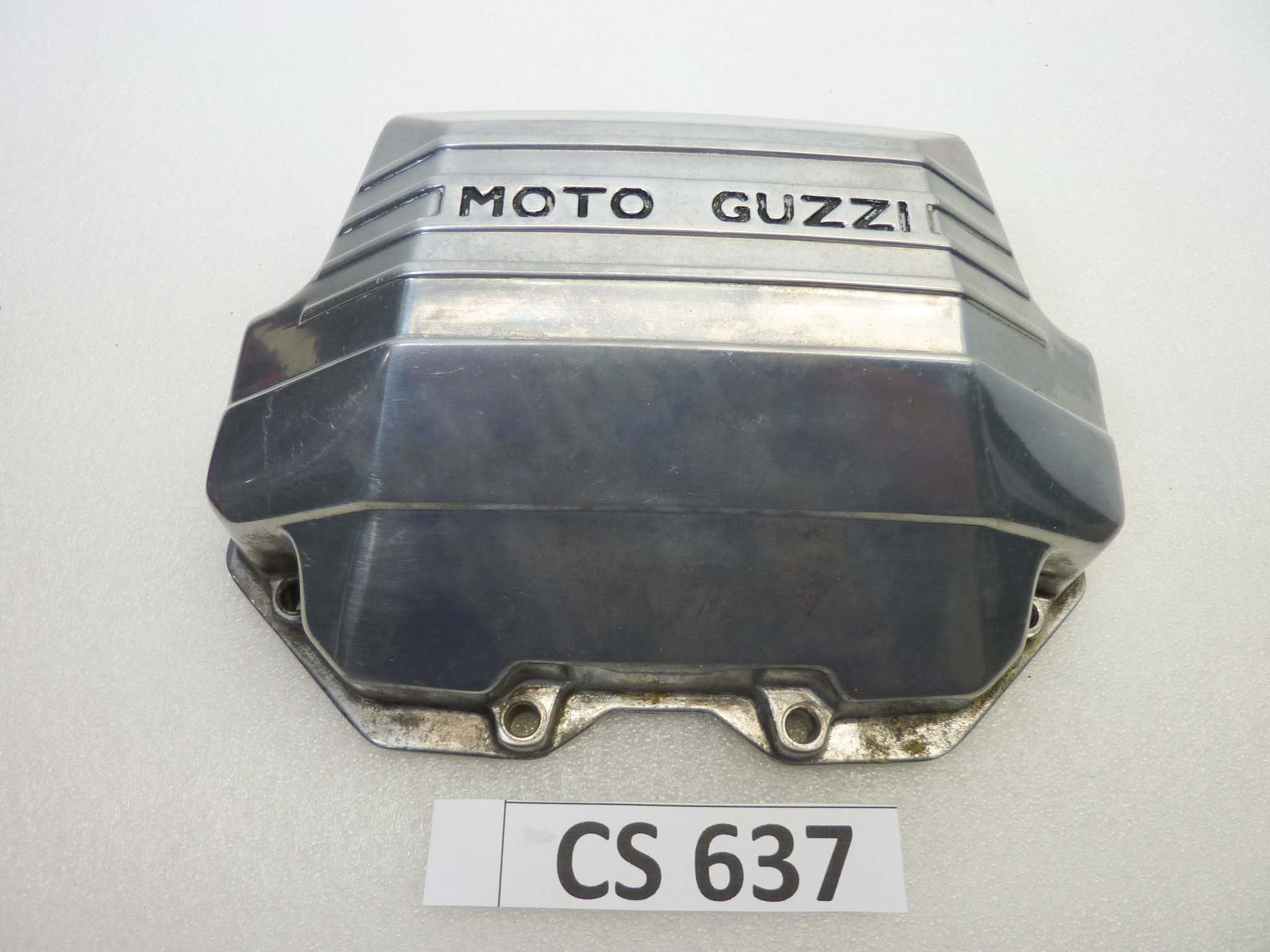 Coperchio punterie sinistro Guzzi California I.E. con foro sonda temperatura motore cod 14023560 coperchio valvole testata