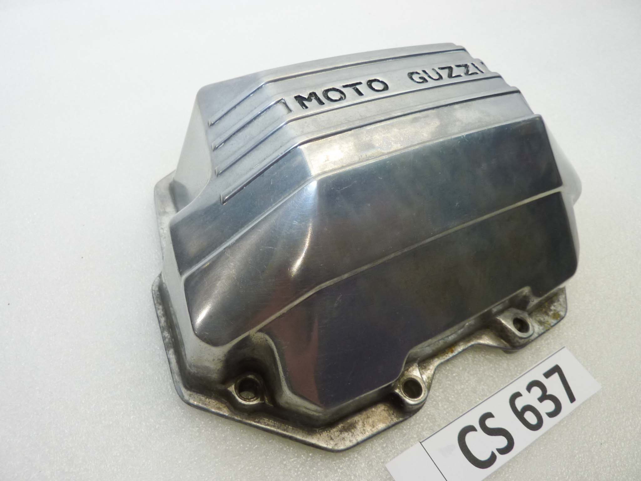 Coperchio punterie sinistro Guzzi California I.E. con foro sonda temperatura motore cod 14023560 coperchio valvole testata - immagine 3