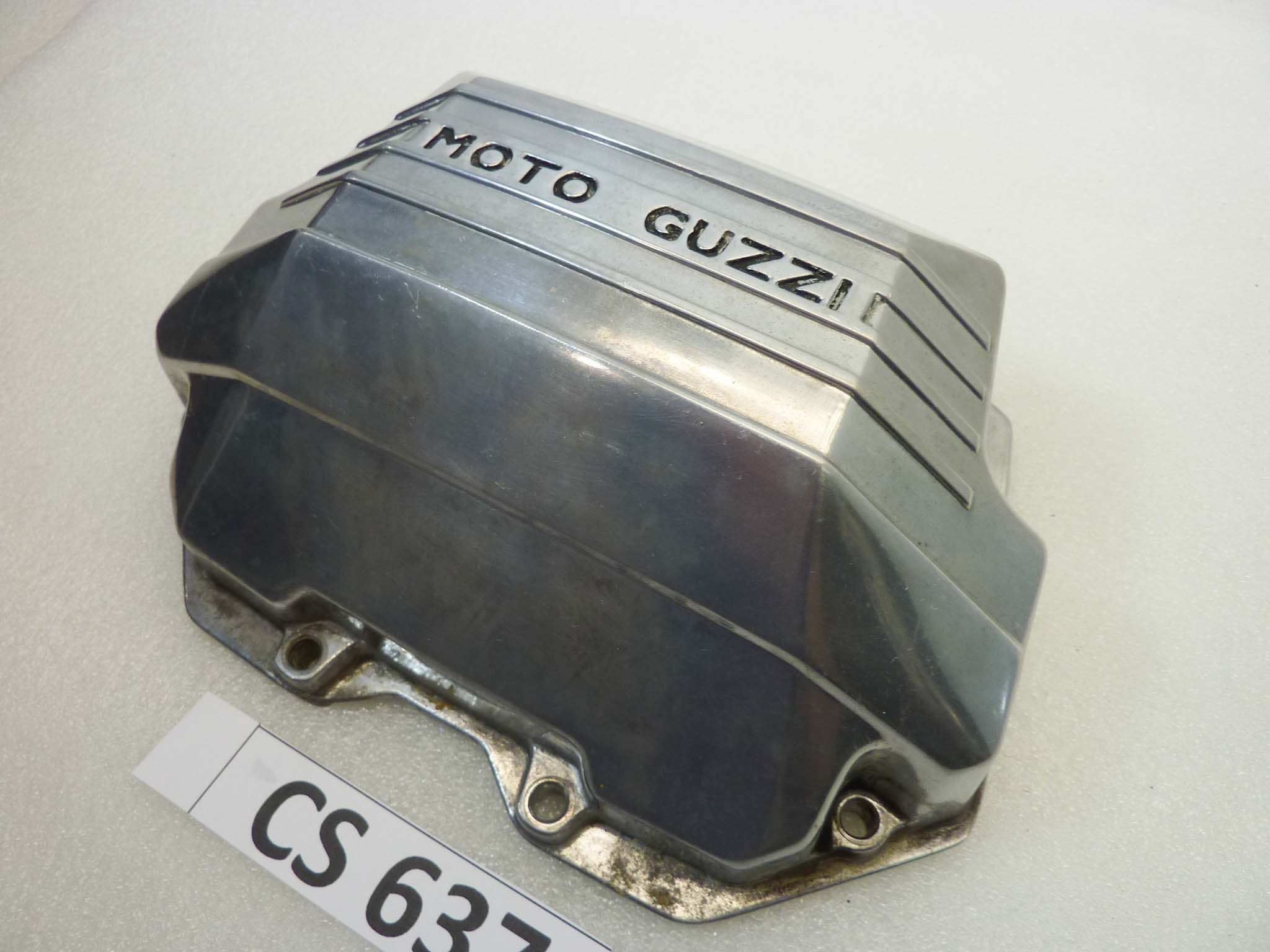 Coperchio punterie sinistro Guzzi California I.E. con foro sonda temperatura motore cod 14023560 coperchio valvole testata - immagine 4