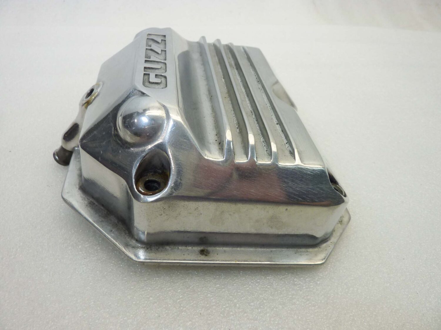 Coperchio punterie Guzzi V35 Imola 2 V65 Lario V75 4V cromato coperchio valvole testata - immagine 5