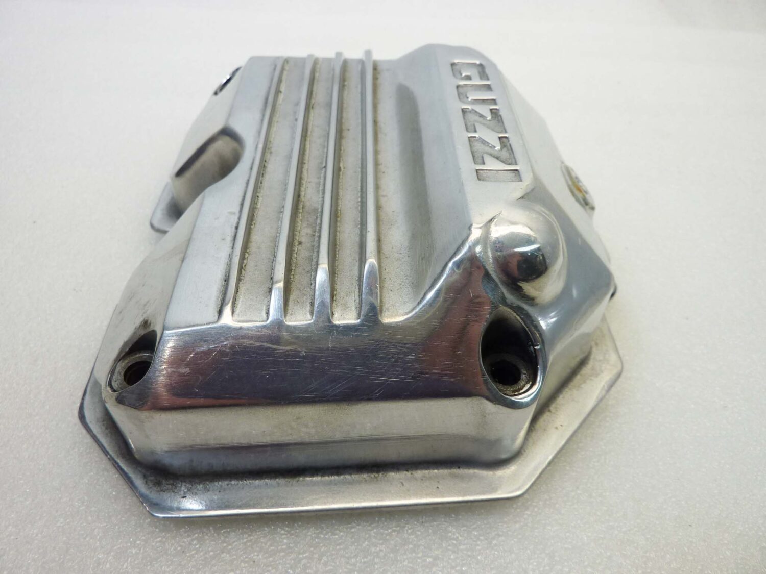 Coperchio punterie Guzzi V35 Imola 2 V65 Lario V75 4V cromato coperchio valvole testata - immagine 6