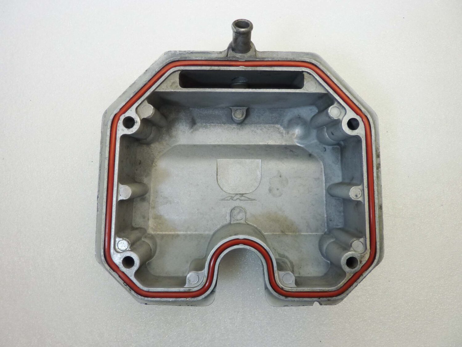 Coperchio punterie Guzzi V35 Imola 2 V65 Lario V75 4V cromato coperchio valvole testata - immagine 11