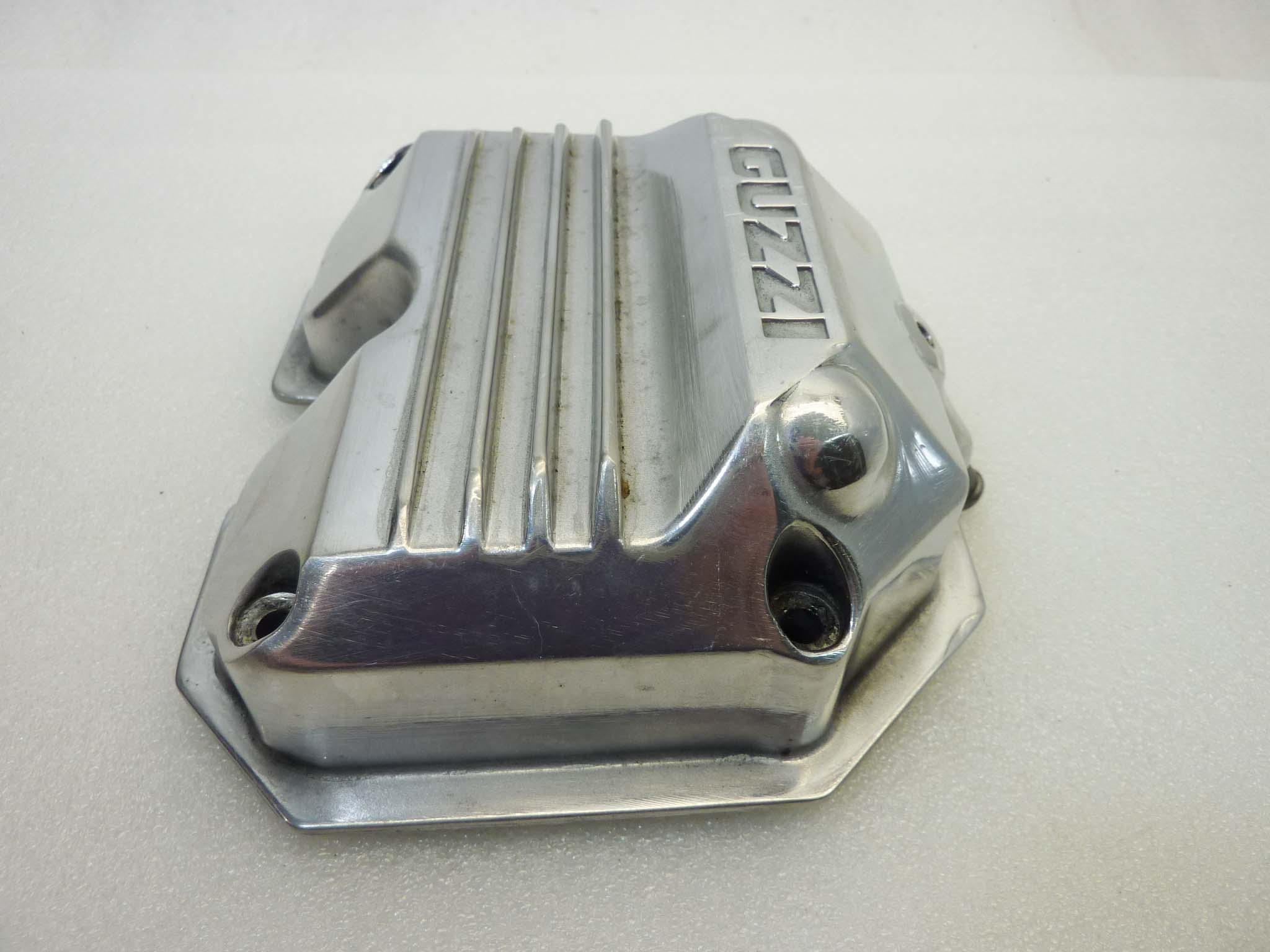 Coperchio punterie Guzzi V35 Imola 2 V65 Lario V75 4V cromato coperchio valvole testata - immagine 6