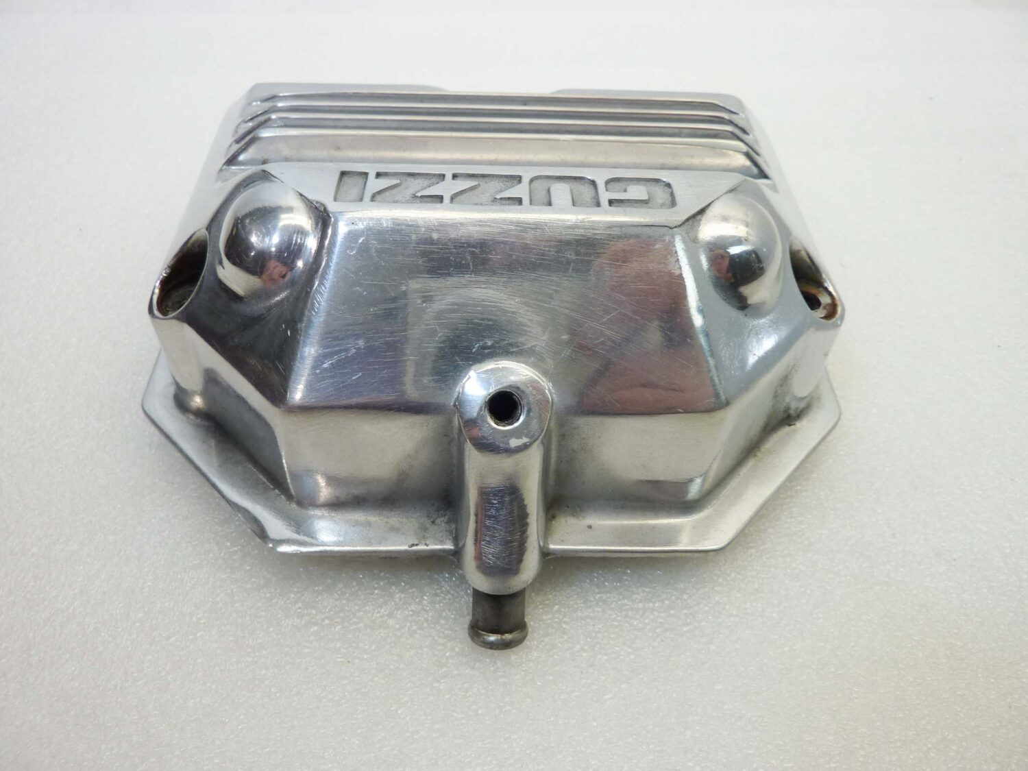 Coperchio punterie Guzzi V35 Imola 2 V65 Lario V75 4V cromato coperchio valvole testata - immagine 7