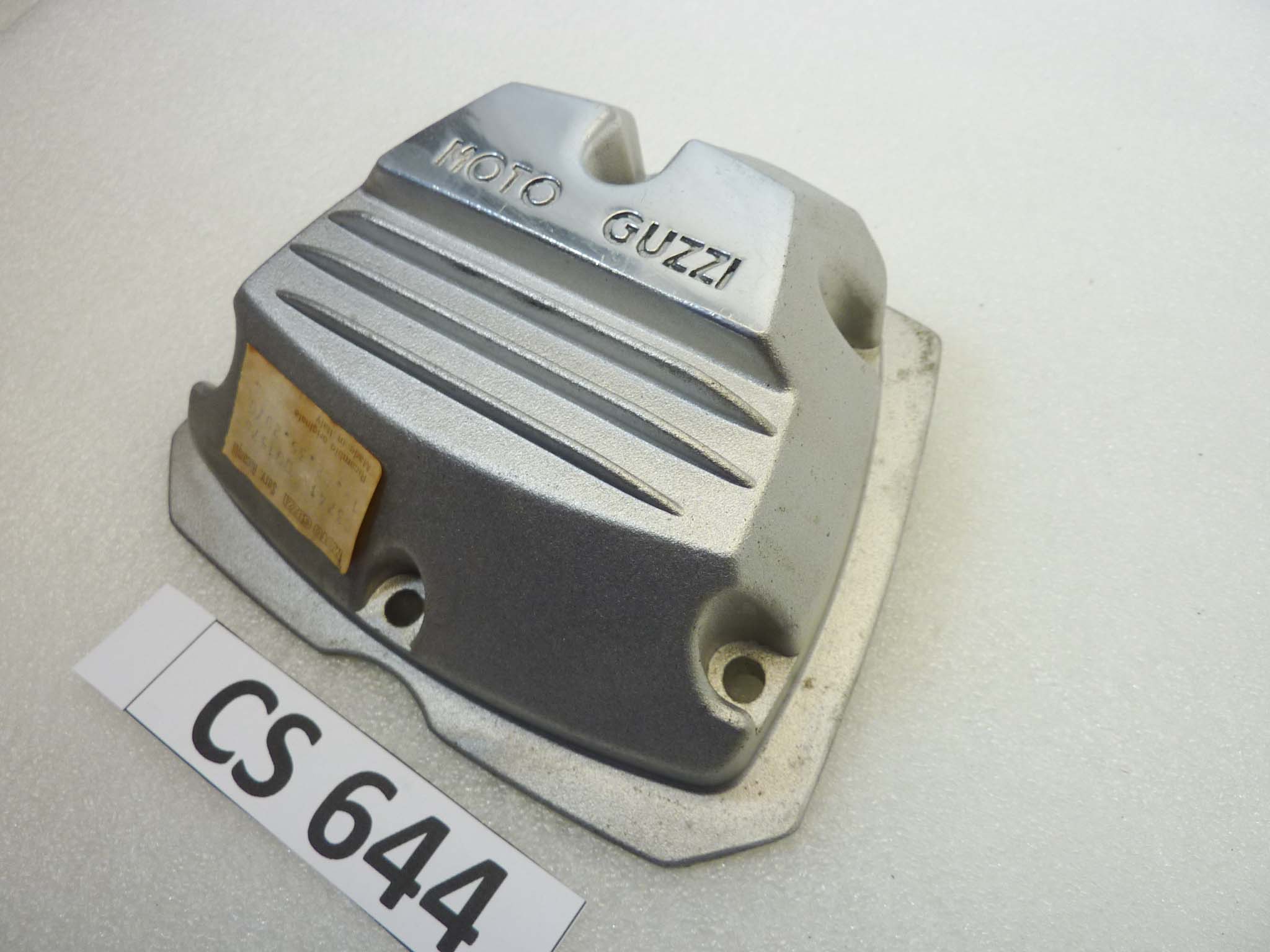 Coperchio punterie Guzzi V35 V50 V65 2V serie piccola coperchio valvole testata 19023600 NUOVO fondo di magazzino - immagine 3