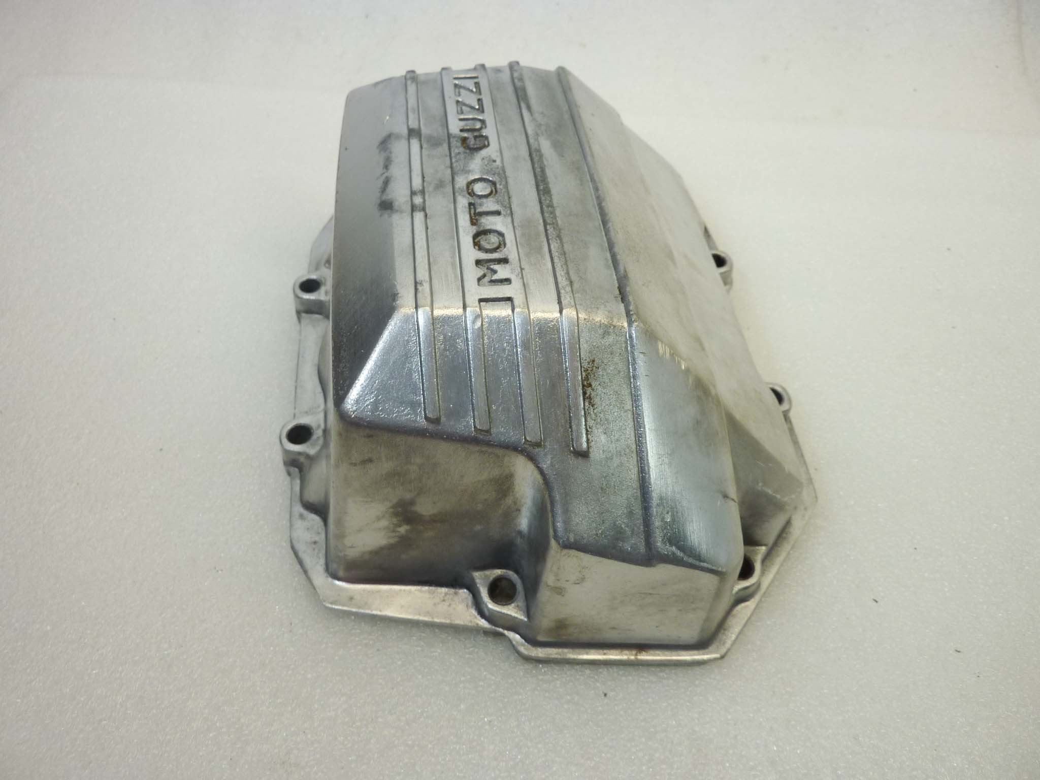 Coperchio punterie Guzzi serie grossa California T5 T4 SP1000 2 3 testa quadra alluminio cod 14023560 coperchio valvole testata - immagine 5