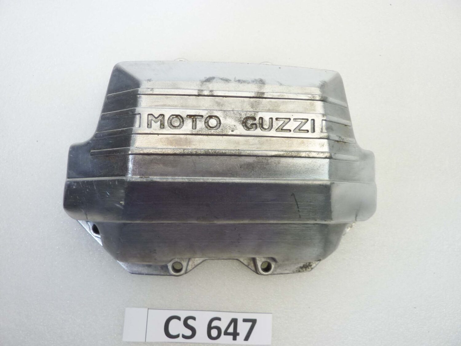 Coperchio punterie Guzzi serie grossa California T5 T4 SP1000 2 3 testa quadra alluminio cod 14023560 coperchio valvole testata - immagine 7