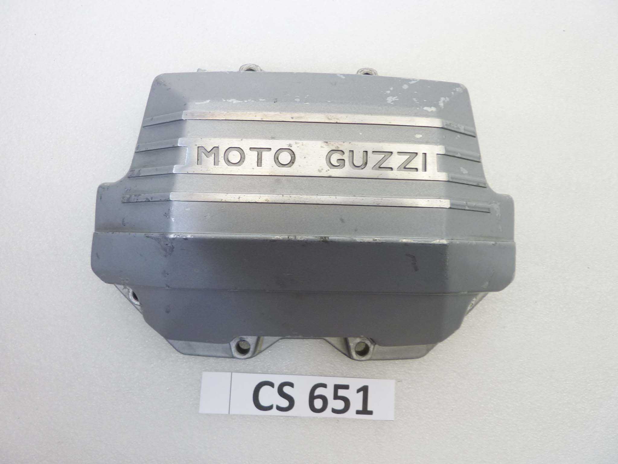 Coperchio punterie Guzzi serie grossa California T5 T4 SP1000 2 3 testa quadra grigio cod 14023560 coperchio valvole testata - immagine 4