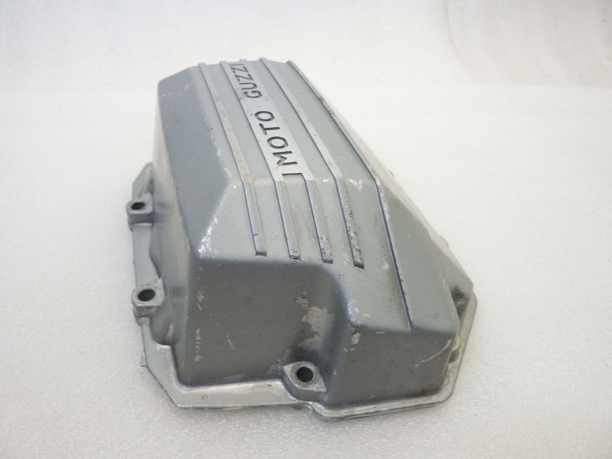 Coperchio punterie Guzzi serie grossa California T5 T4 SP1000 2 3 testa quadra grigio cod 14023560 coperchio valvole testata - immagine 5
