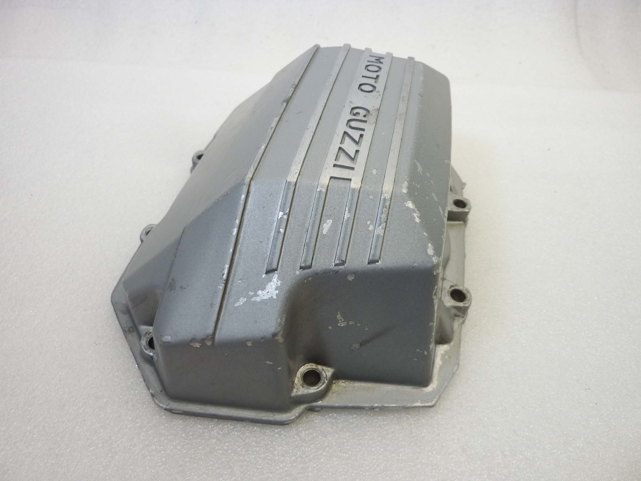 Coperchio punterie Guzzi serie grossa California T5 T4 SP1000 2 3 testa quadra grigio cod 14023560 coperchio valvole testata - immagine 6