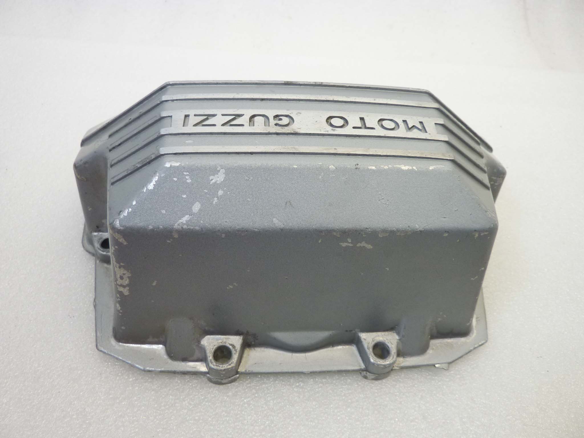 Coperchio punterie Guzzi serie grossa California T5 T4 SP1000 2 3 testa quadra grigio cod 14023560 coperchio valvole testata - immagine 7