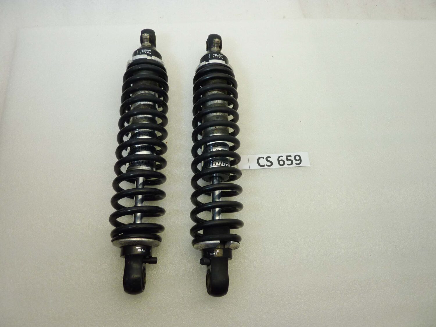 Ammortizzatori posteriori Bitubo Guzzi interasse 33,5 cm diam boccole 14 mm diam molla 65 mm