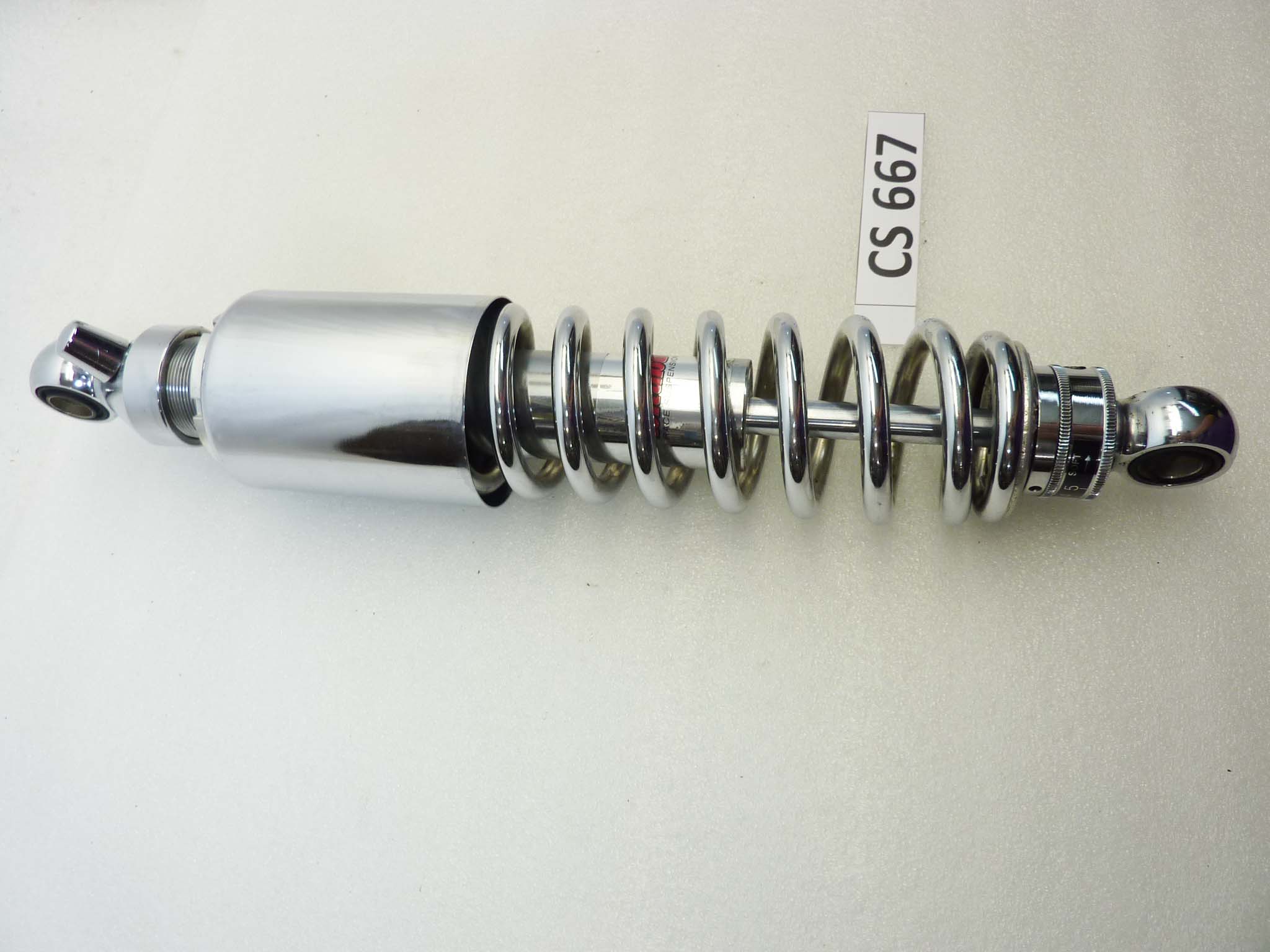 Ammortizzatore posteriore Guzzi Nevada 750 Club e vari Bitubo interasse 37 cm diam boccole 14 mm - immagine 2