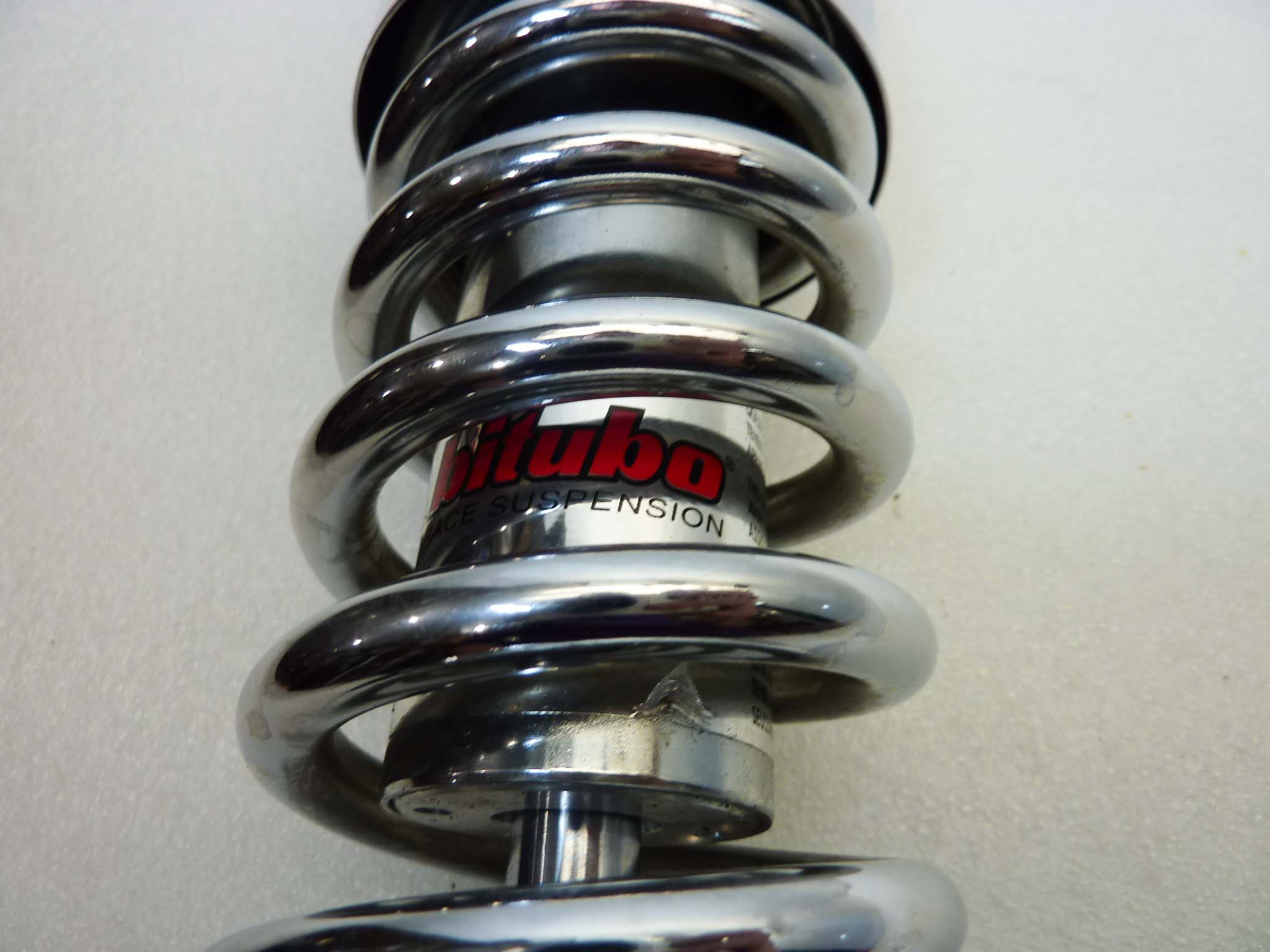Ammortizzatore posteriore Guzzi Nevada 750 Club e vari Bitubo interasse 37 cm diam boccole 14 mm - immagine 7