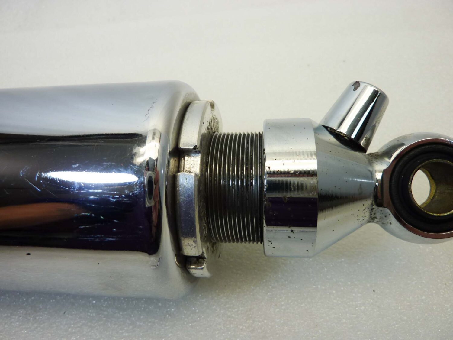 Ammortizzatore posteriore Guzzi Nevada 750 Club e vari Bitubo interasse 37 cm diam boccole 14 mm - immagine 10