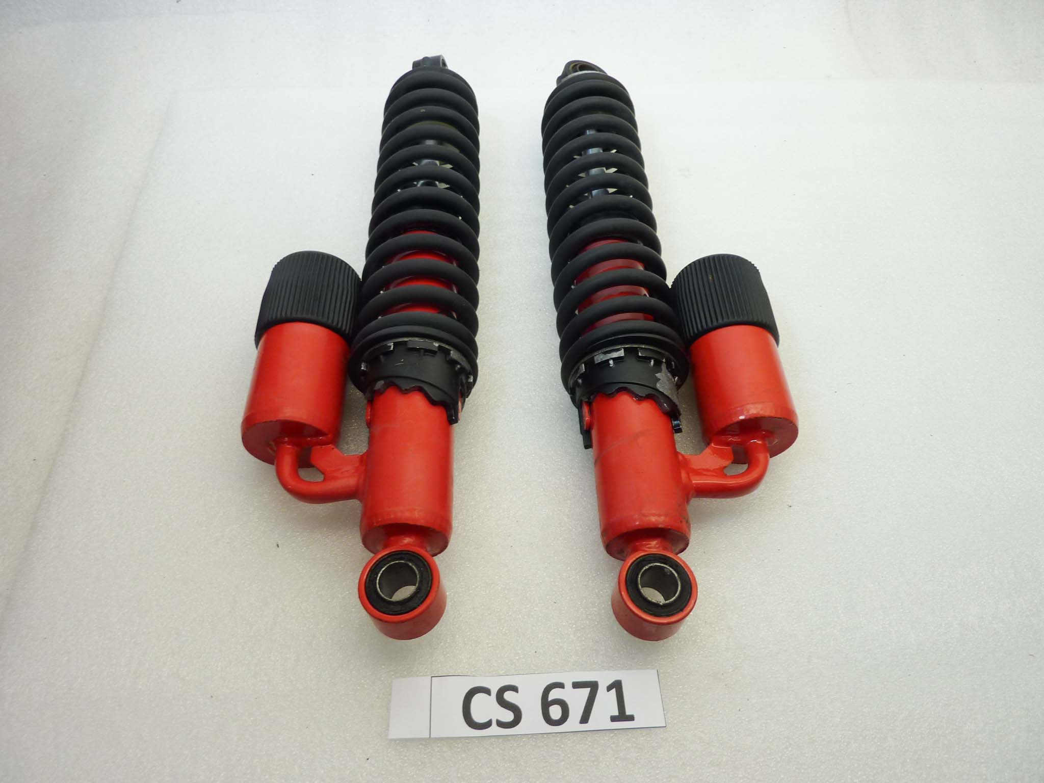 Ammortizzatori posteriori Marzocchi moto epoca interasse 33,5 cm diam molla 55 mm diam boccola 13