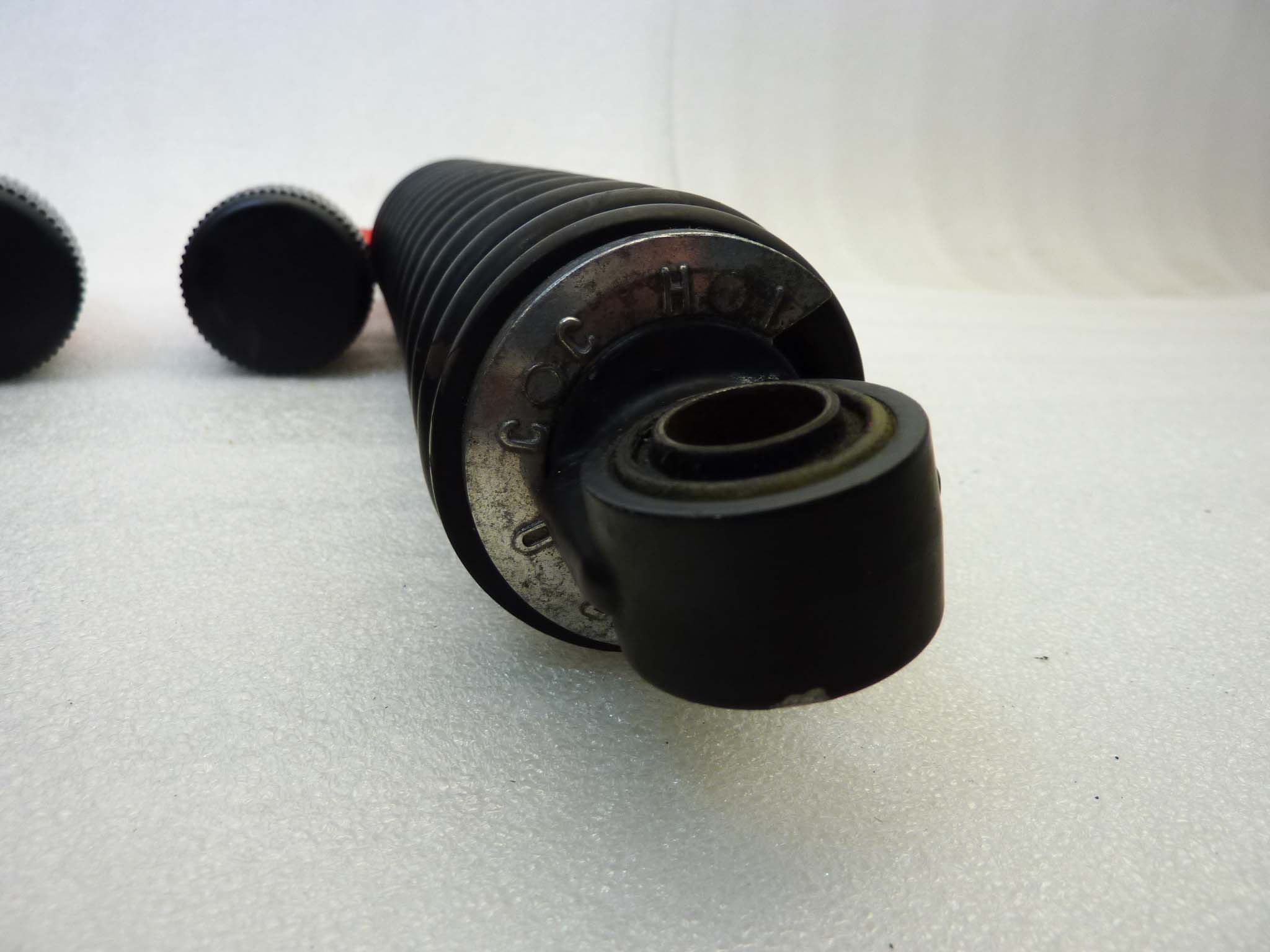 Ammortizzatori posteriori Marzocchi moto epoca interasse 33,5 cm diam molla 55 mm diam boccola 13 - immagine 9