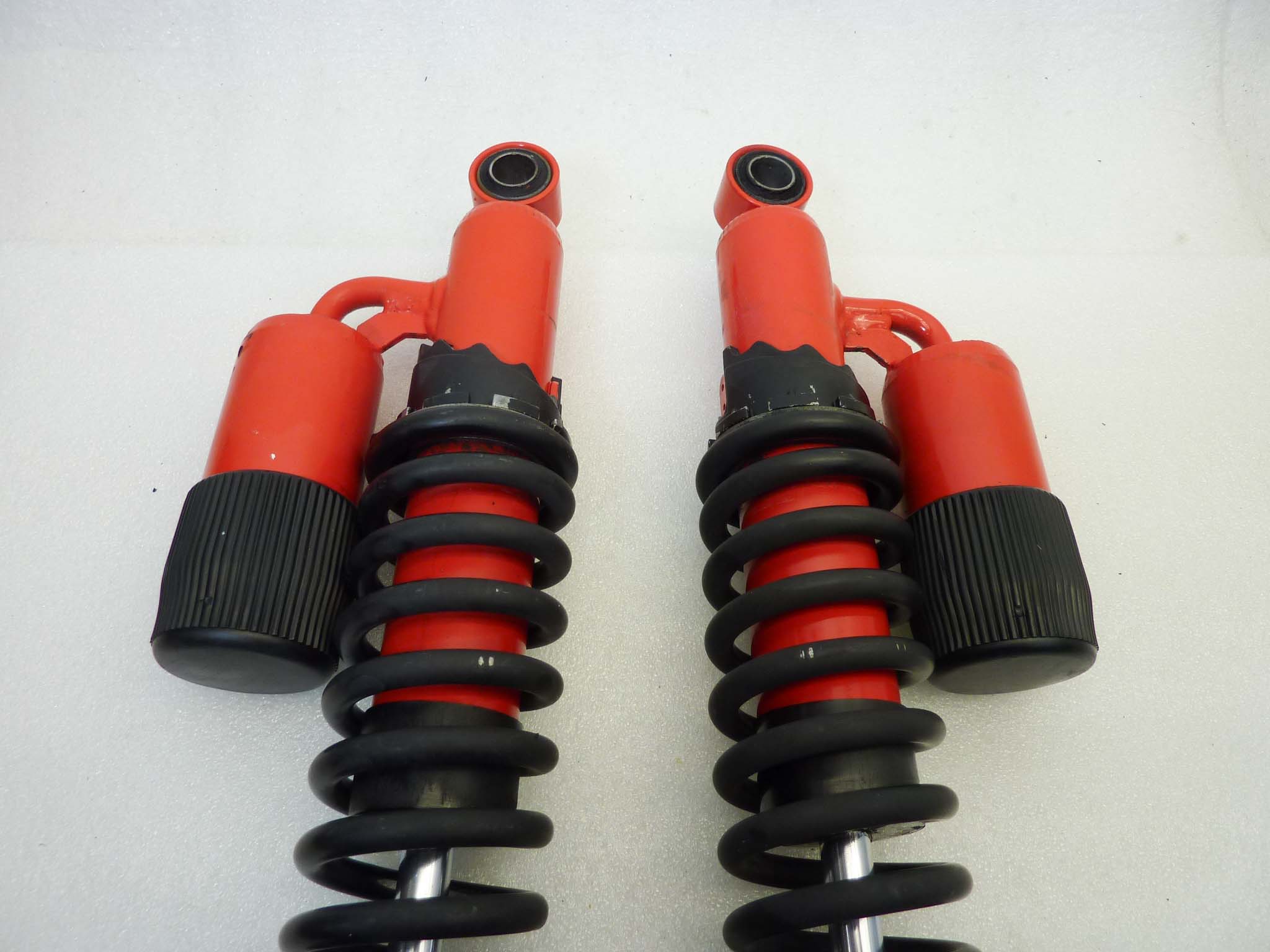 Ammortizzatori posteriori Marzocchi moto epoca interasse 33,5 cm diam molla 55 mm diam boccola 13 - immagine 14