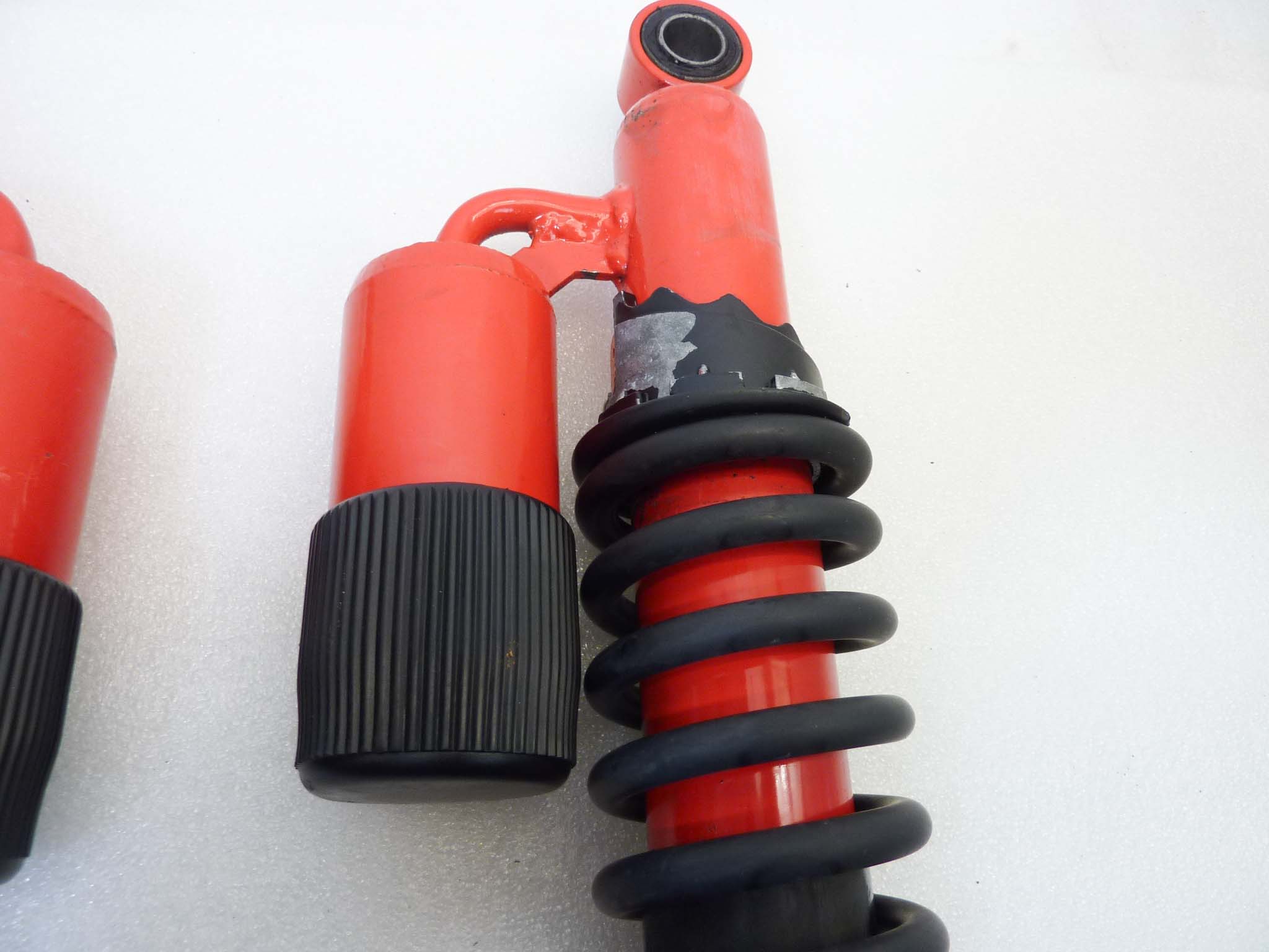 Ammortizzatori posteriori Marzocchi moto epoca interasse 33,5 cm diam molla 55 mm diam boccola 13 - immagine 15