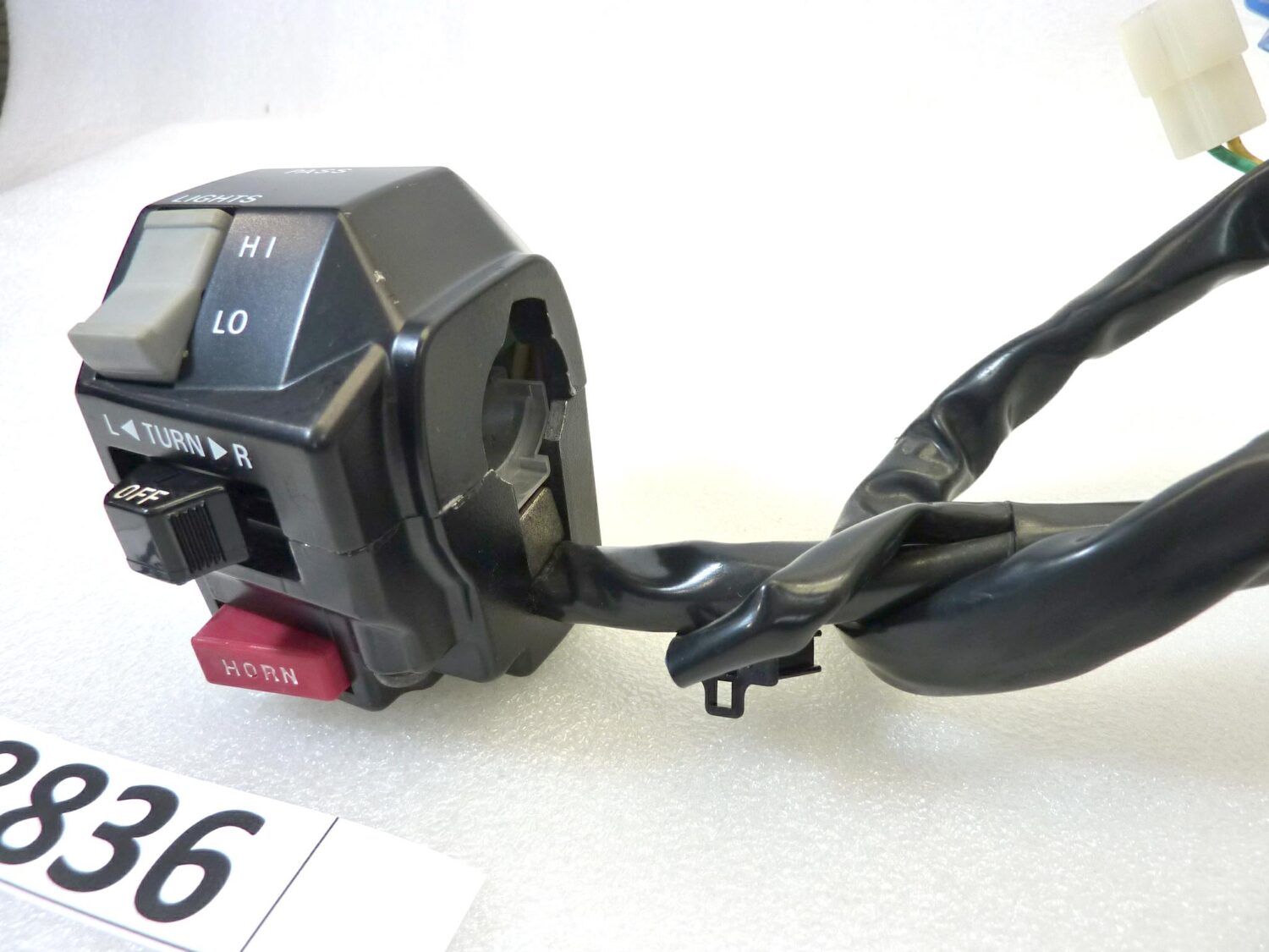 Comandi manubrio sinistro Yamaha XJ 600 51J 1984-1991 devio commutatore - immagine 6