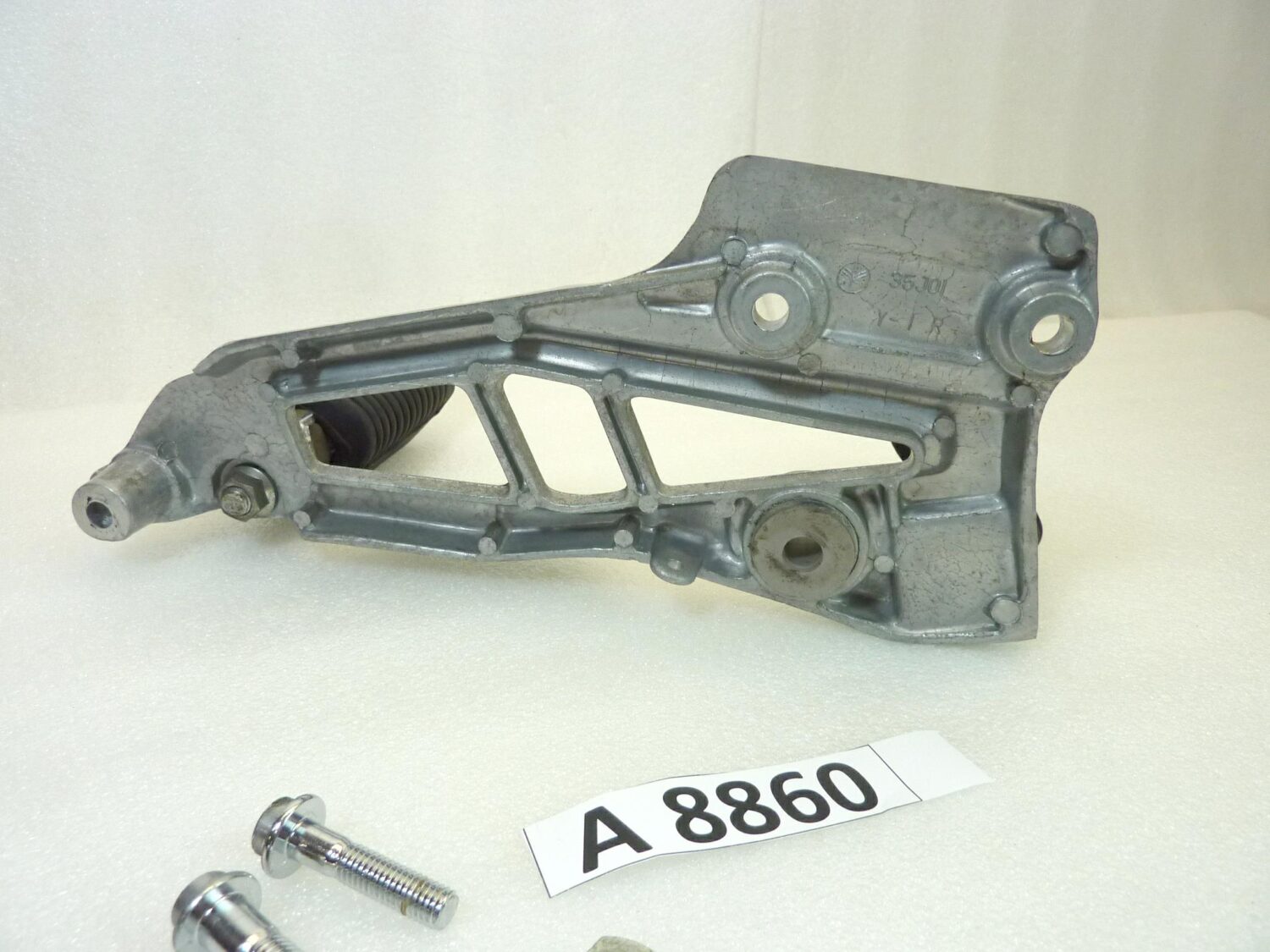 Staffa pedane poggiapiedi destra Yamaha XJ 600 51J 1984-1991 35J01 - immagine 8