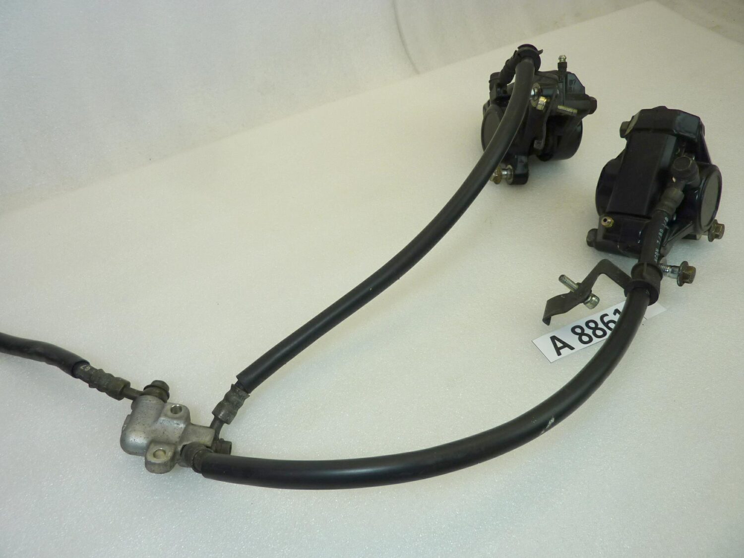 Pinze freno anteriore con tubi Yamaha XJ 600 51J 1984-1991 pinze tubi completo - immagine 15
