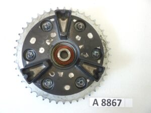 Mozzo portacorona posteriore Yamaha XJ 600 51J 1984-1991 porta corona parastrappi flangia