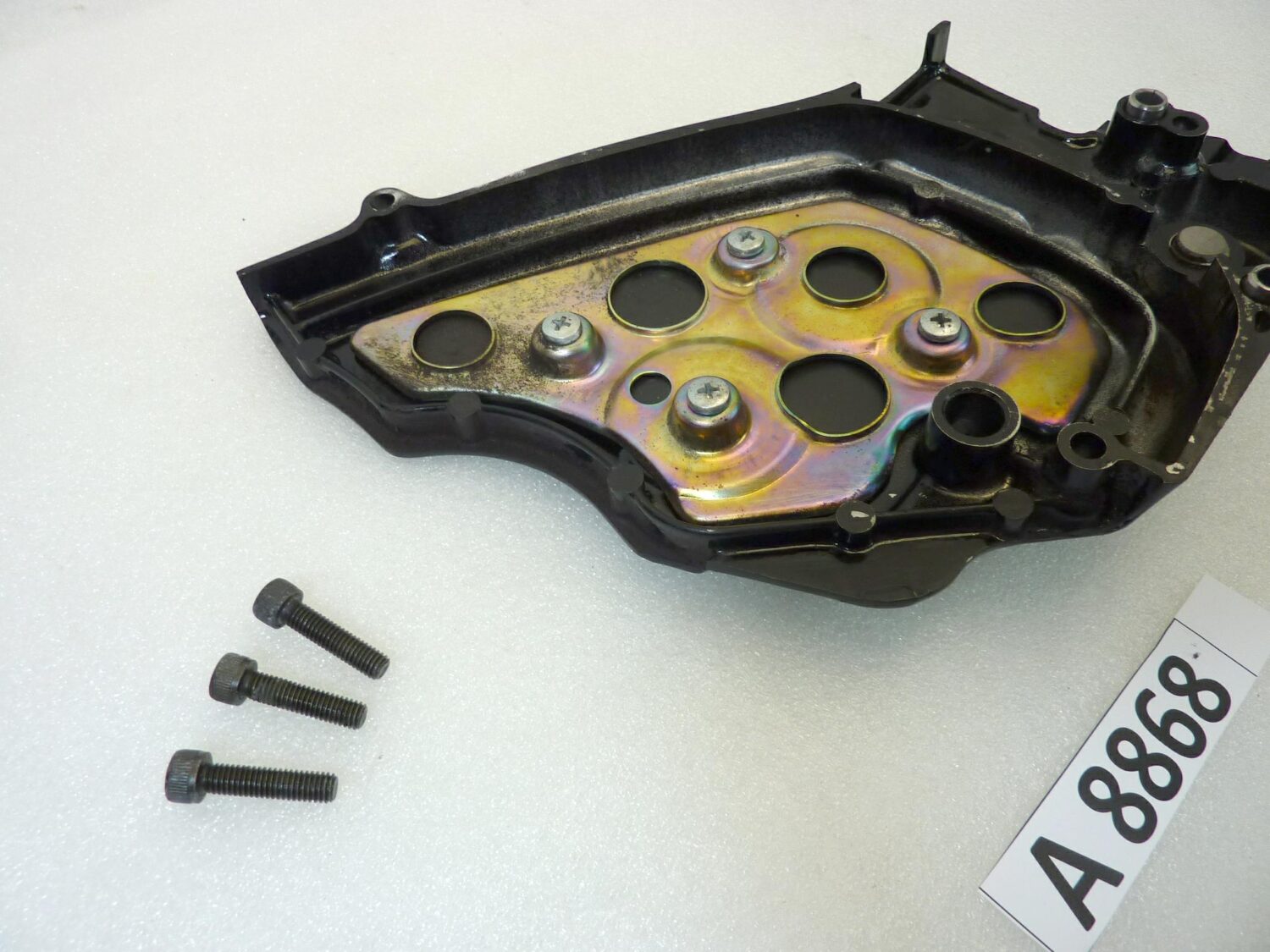 Coperchio pignone Yamaha XJ 600 51J 1984-1991 Copertura motore pignone coperchio spocket - immagine 7