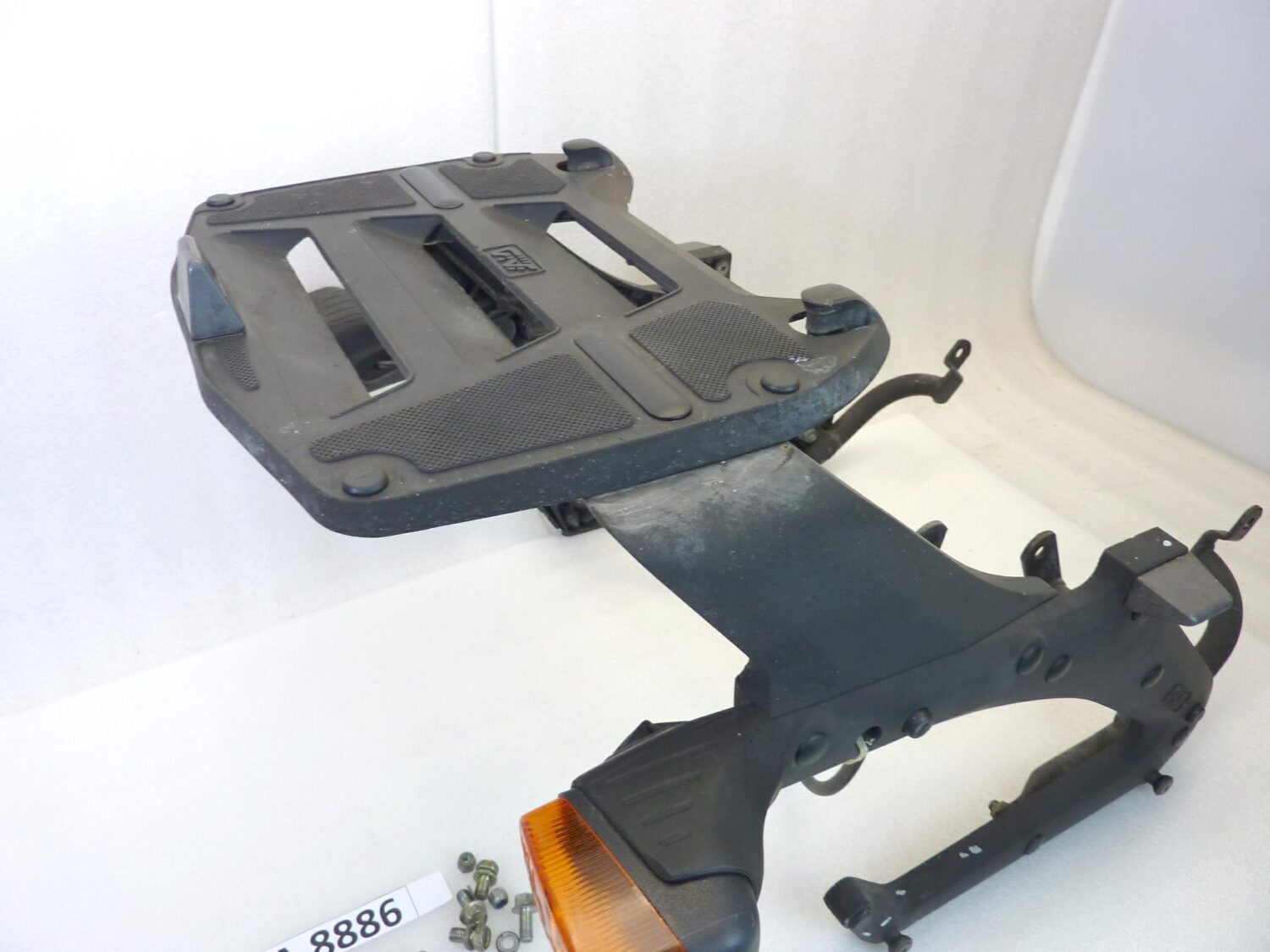 Kit Givi per borse Yamaha XJ 600 51J 1984-1991 valige laterali e top case 0809000686 piastra staffe completo di frecce Monokey - immagine 14
