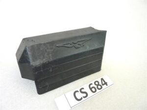 Coperchio motorino avviamento Guzzi V35 V50 V65 850 1000 nero cod 19733350
