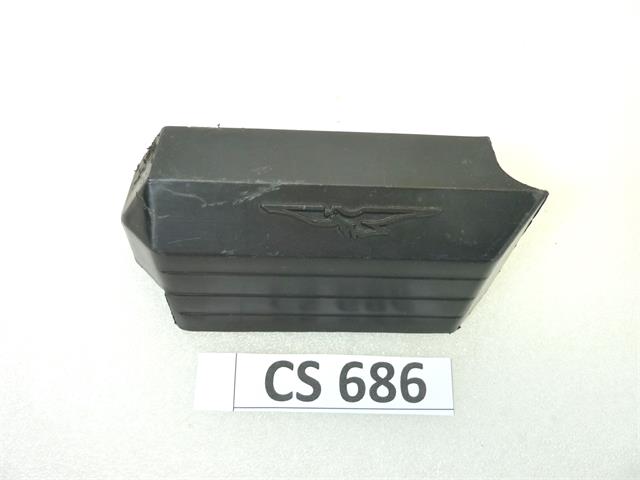 Coperchio motorino avviamento Guzzi V35 V50 V65 850 1000 nero cod 19733350 - immagine 2