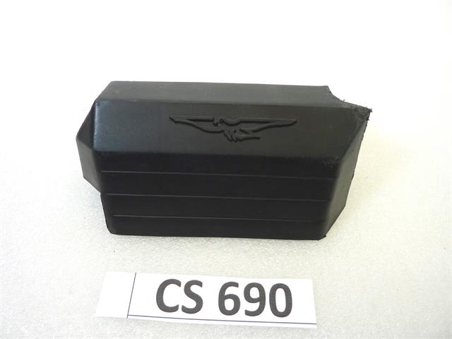 Coperchio motorino avviamento Guzzi V35 V50 V65 850 1000 nero cod 19733350 - immagine 2
