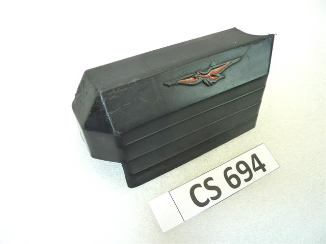 Coperchio motorino avviamento Guzzi V35 V50 V65 850 1000 nero cod 19733350 - immagine 2