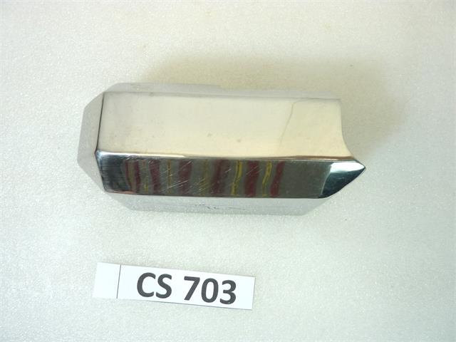 Coperchio motorino avviamento Guzzi V35 V50 V65 850 1000 metallo cromato cod 19733350 - immagine 5