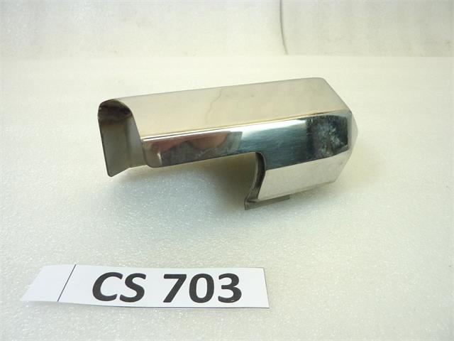 Coperchio motorino avviamento Guzzi V35 V50 V65 850 1000 metallo cromato cod 19733350 - immagine 6