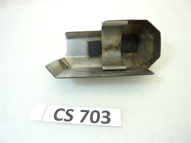 Coperchio motorino avviamento Guzzi V35 V50 V65 850 1000 metallo cromato cod 19733350 - immagine 7