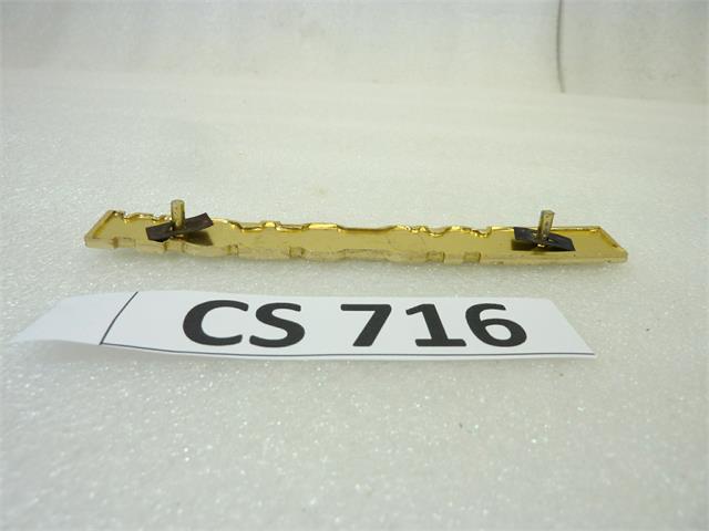 Fregio scritta Moto Guzzi per coperchio forcella vari modelli lunghezza cm 13 - immagine 5
