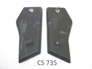 Coppia sportellini carena Driver per Guzzi California 2 II con chiave sportelli anteriore